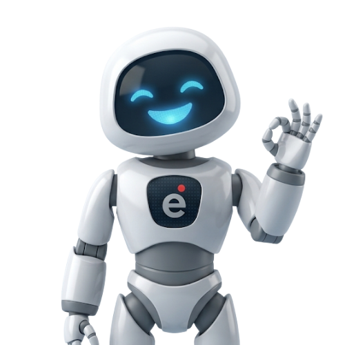 Mascota E — Asistente Industria Elearning